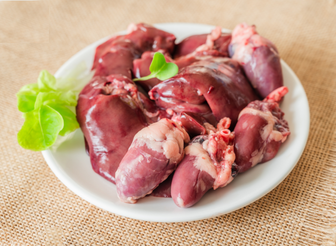 ヴィセ　レバーとハツ